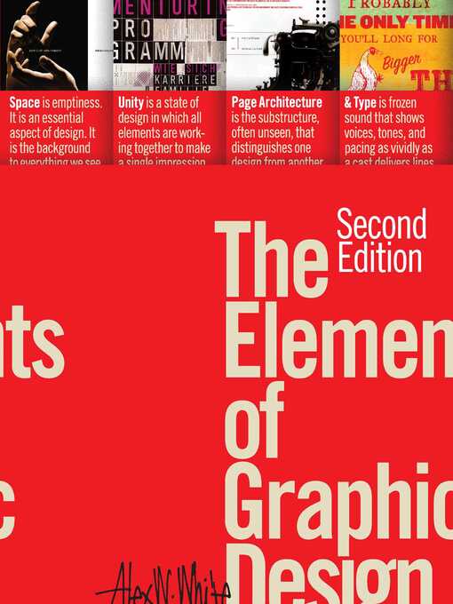 Imagen de portada para The Elements of Graphic Design